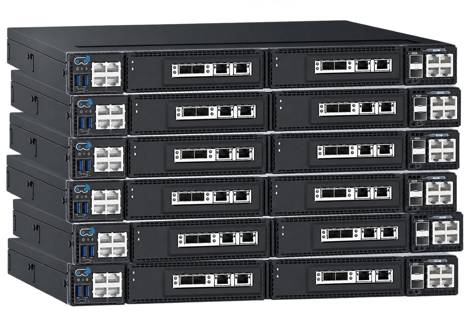 SD-WAN appliance stack with connectivity mark